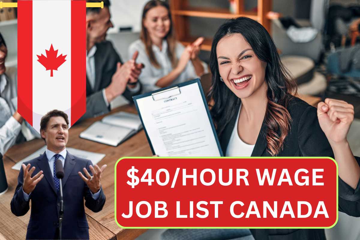 $40/Hour Wage Job List In Canada 2024 - Highest Paying Jobs In Canada Check