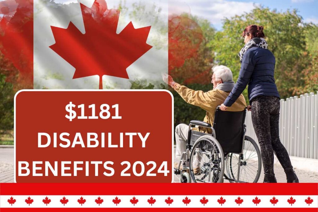 $1181 Disability Benefits August 2024