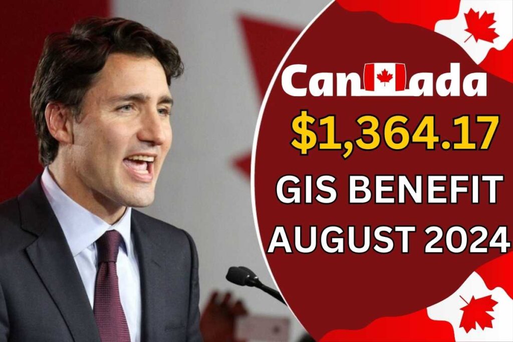 $1,364.17 GIS Benefit August 2024