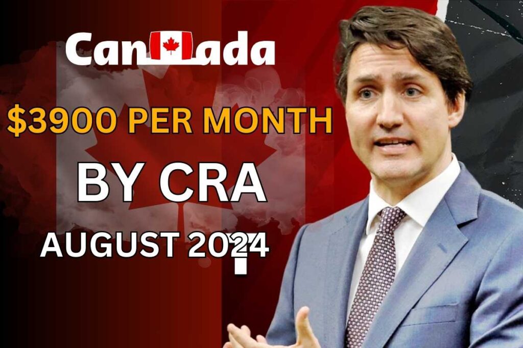 $3900 Per Month Huge Payment From CRA in August 2024