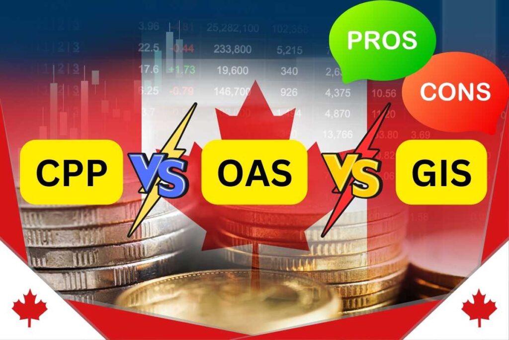 CPP vs OAS vs GIS - Know Benefits, Best Choice & Eligibility