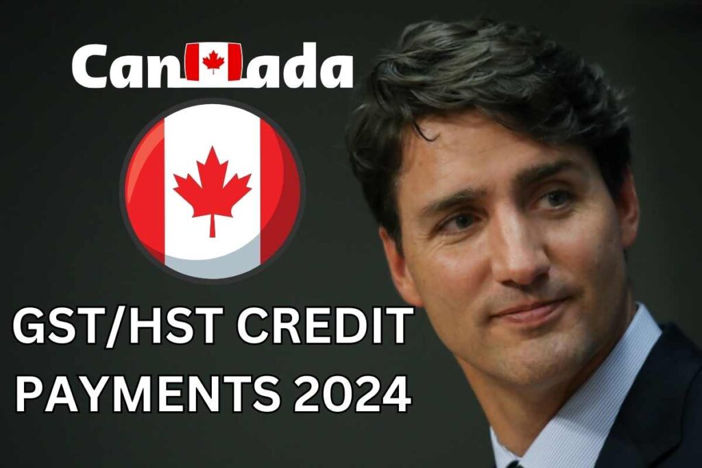 Canada GSTHST Credit Payments 2024